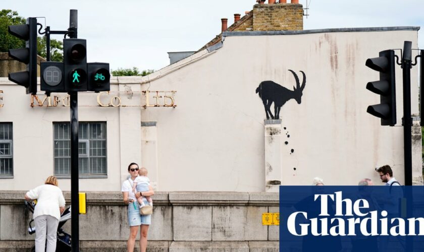 Banksy confirms new goat mural in south-west London is his creation