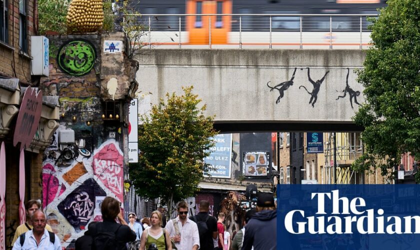 Banksy reveals third London animal mural in three days