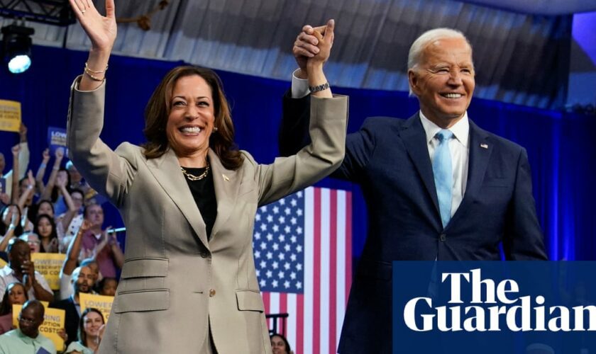 Biden and Harris celebrate landmark deal to lower medication prices