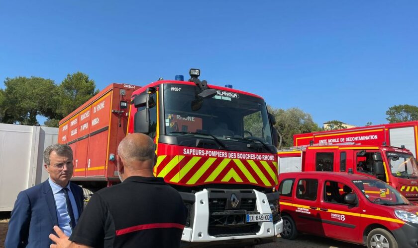 Chaîne de décontamination, menace bactériologique : les pompiers du sud de la France en alerte pendant les JO