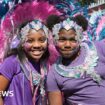 Children's joy at Notting Hill Carnival parade