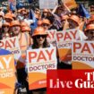 Conservatives attack Labour over public sector pay settlements – UK politics live