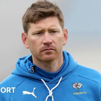 Richard Pyrah during his time coaching Yorkshire Vikings