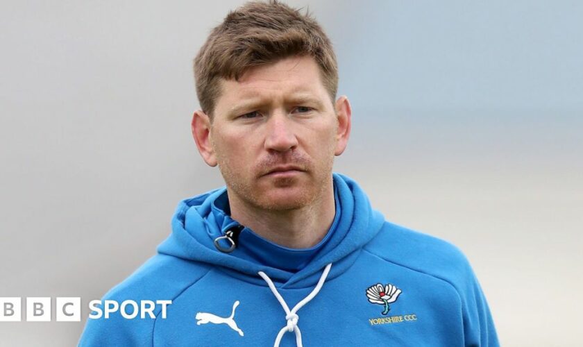 Richard Pyrah during his time coaching Yorkshire Vikings