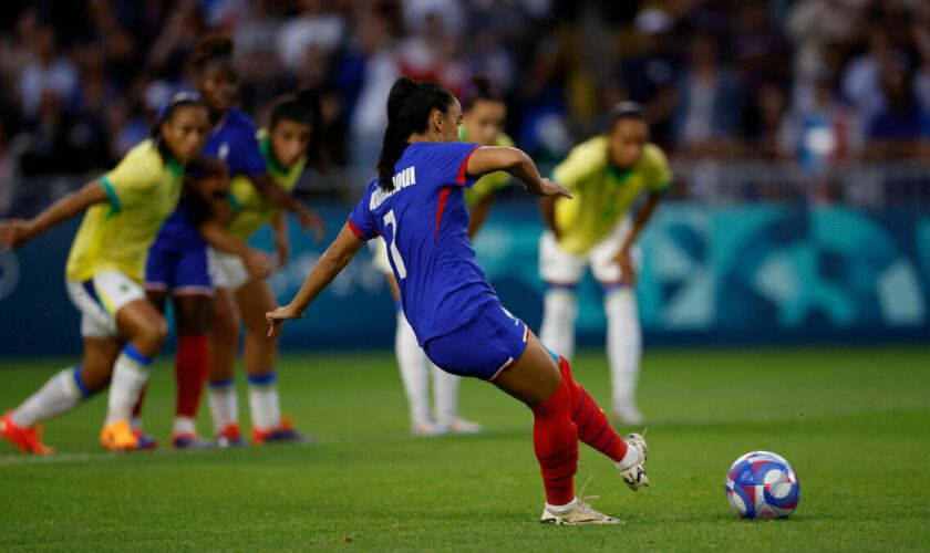 DIRECT. France-Brésil : inefficaces et peu inspirées, les Bleues du foot tenues en échec