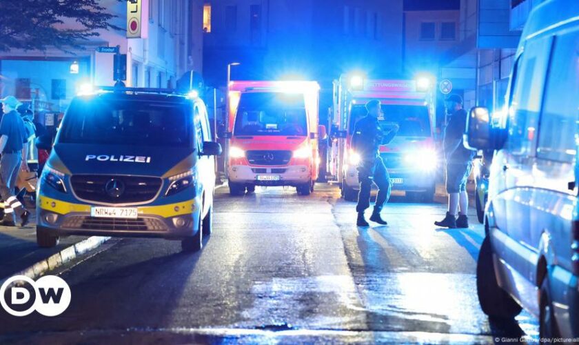 Drei Tote bei Anschlag mit Messer auf Solinger Stadtfest