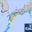 Earthquake strikes off Japan’s coast and triggers tsunami warning