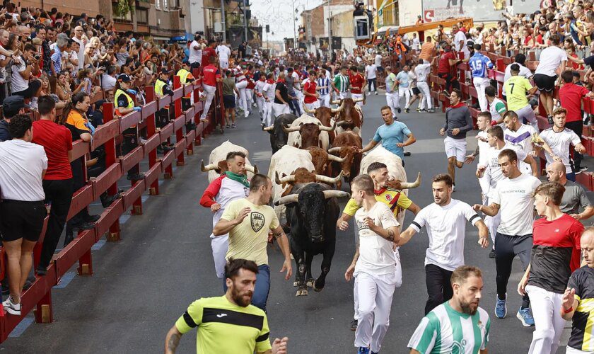 El primer encierro de San Sebastián de los Reyes deja seis heridos