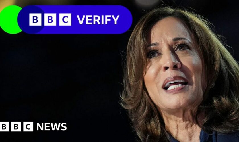 Fact-checking Kamala Harris’s first campaign interview