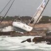 Fuerte temporal en Formentera: nueve heridos tras chocar su velero contra las rocas; encuentran al pescador desaparecido