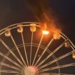 Germany: Ferris wheel catches fire at Leipzig music festival