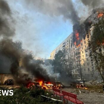 Girl, 14, killed as Russian strike hits Kharkiv playground