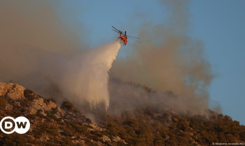 Griechenland: Mega-Feuer vor den Toren Athens