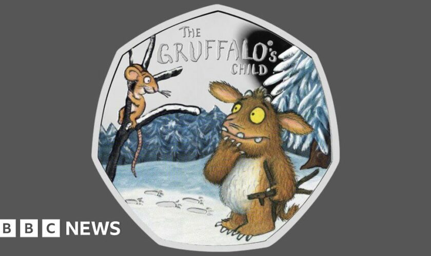 Gruffalo's Child to go on limited edition 50p coin