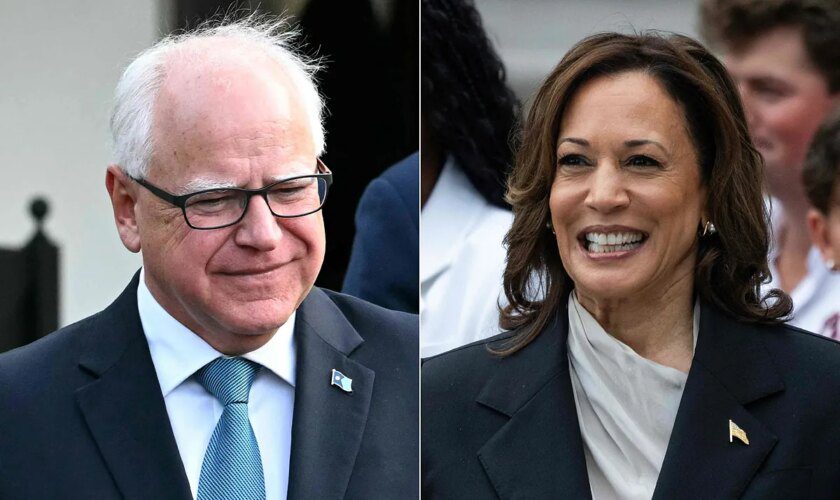 Harris elige al gobernador de Minnesota, Tim Walz, como su candidato a vicepresidente para atraer el voto del Medio Oeste