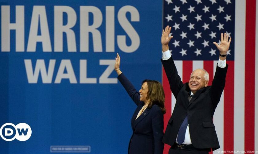 Harris und Walz starten ihre Wahlkampftour in Philadelphia