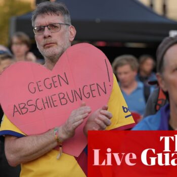 High-profile politician sprayed with liquid as Germany gears up for key state elections – Europe live