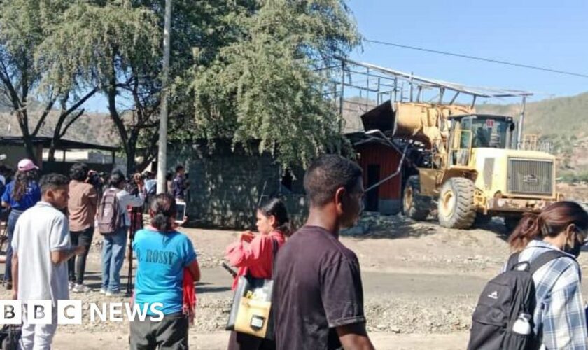 Homes bulldozed in Timor-Leste ahead of Pope visit