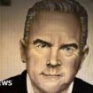 Huw Edwards hometown mural painted over by artist