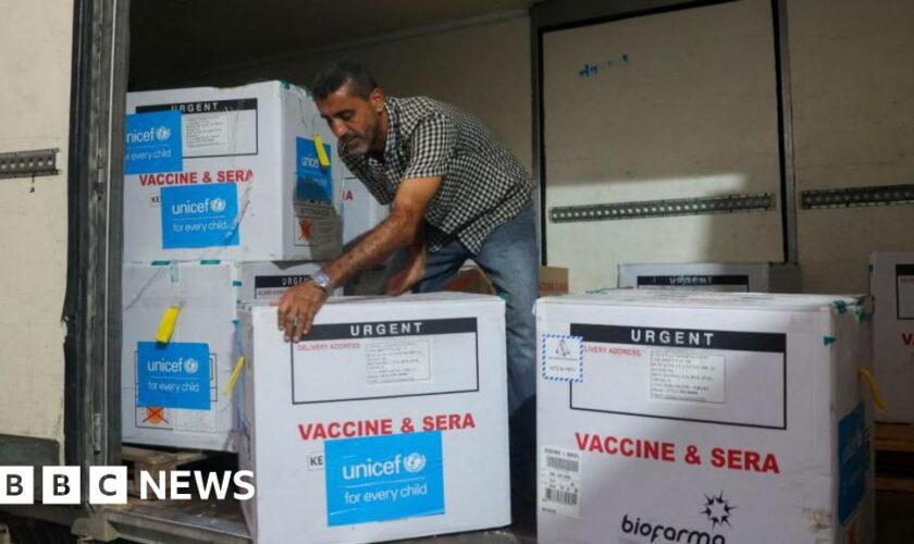 Israel agrees to pauses in fighting for polio vaccine drive