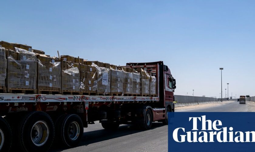 Israeli military kills five in airstrike on humanitarian aid convoy in Gaza