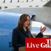 Kamala Harris’s campaign raises $310m, far outpacing Trump’s funding – live updates