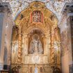 La Virgen de las Nieves regresa al remozado retablo mayor de Santa María la Blanca