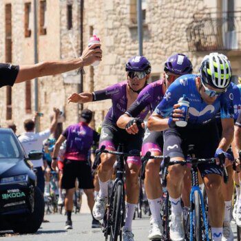 La Vuelta estudia la fórmula para que todos los ciclistas consuman la misma cantidad de agua