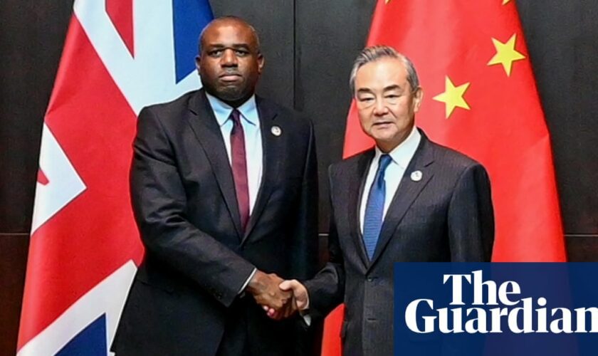 Lammy plans China visit for September to kick-start high-level engagement