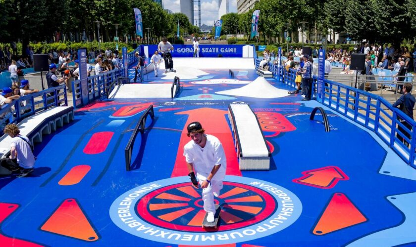 Le skatepark éphémère de La Défense déménage pour de bon sur l’île de Puteaux