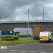 Man charged with stabbing police officer at prison