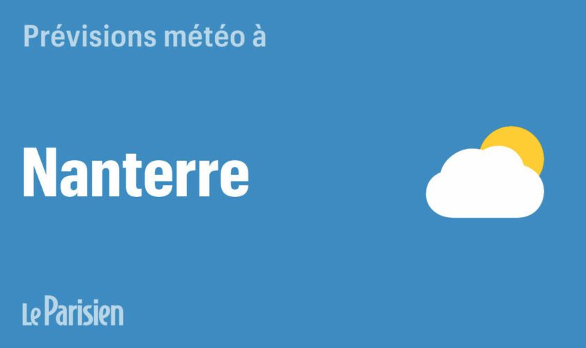 Météo à Nanterre