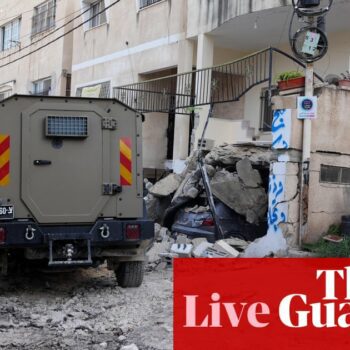 Middle East crisis live: Israeli troops kill five Palestinians in West Bank mosque, IDF reports