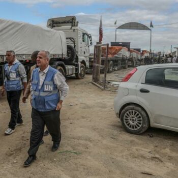 Middle East updates: UN vehicle in Gaza hit by IDF gunfire