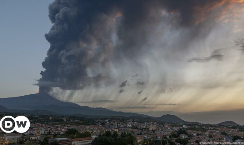 Mount Etna eruption halts flights in Sicily