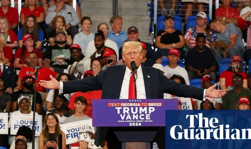 Name-calling and hyperbole: Trump continues fear-mongering fest at Georgia rally