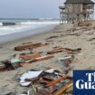 North Carolina beach house collapses dramatically into sea