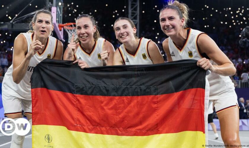 Olympics: Germany win gold in 3x3 basketball