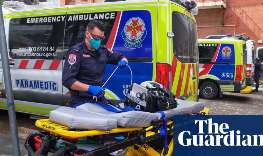 Paramedics forced to treat patient in Melbourne hospital corridor due to overrun emergency department