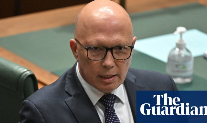 Peter Dutton says Australia should not accept Palestinians from Gaza due to ‘national security risk’