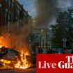 Police brace for more disorder after night of rioting in Sunderland – live