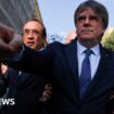 Police hunt ex-Catalan separatist leader after shock return from exile