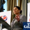 Priti Patel criticises Nigel Farage for comparing far-right riots and BLM protests