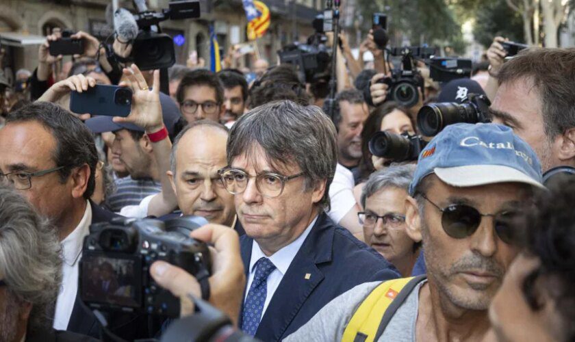 Puigdemont «se burla de la policía», según la prensa internacional