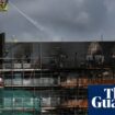 Questions over cladding after fire at Dagenham flats brought under control