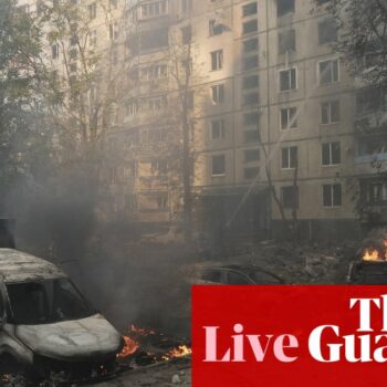 Russia-Ukraine war live: five killed in Russia’s Belgorod as Ukraine mourns dead in Kharkiv attack