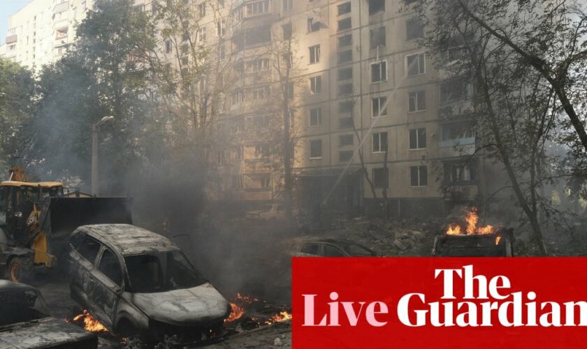 Russia-Ukraine war live: five killed in Russia’s Belgorod as Ukraine mourns dead in Kharkiv attack