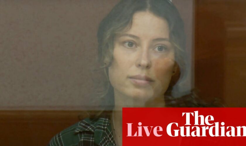 Russian-American woman jailed for 12 years in Russia for donation of just over $50 to charity supporting Ukraine – live