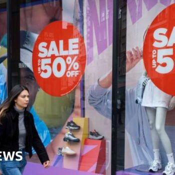 Shop prices fall for first time in nearly three years