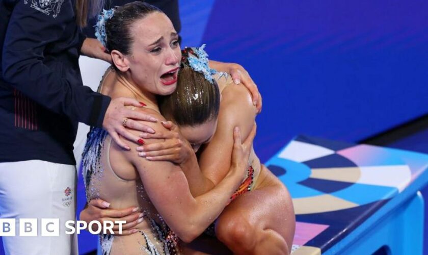 Kate Shortman and Izzy Thorpe celebrate